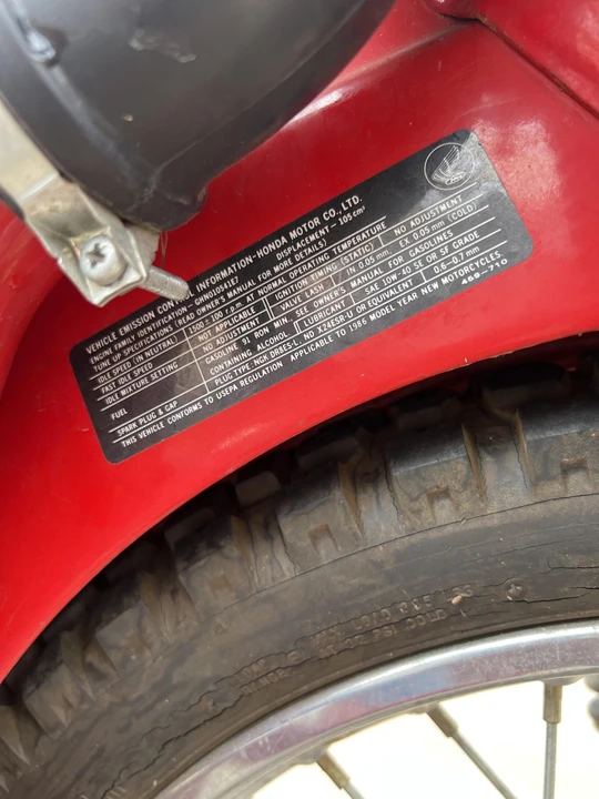 1986 Honda CT110 - Image 29 of 31