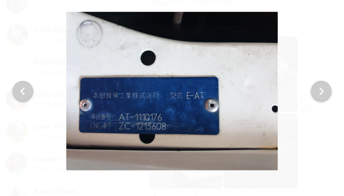 1986 Honda Civic 3rd Gen - Image 16 of 21