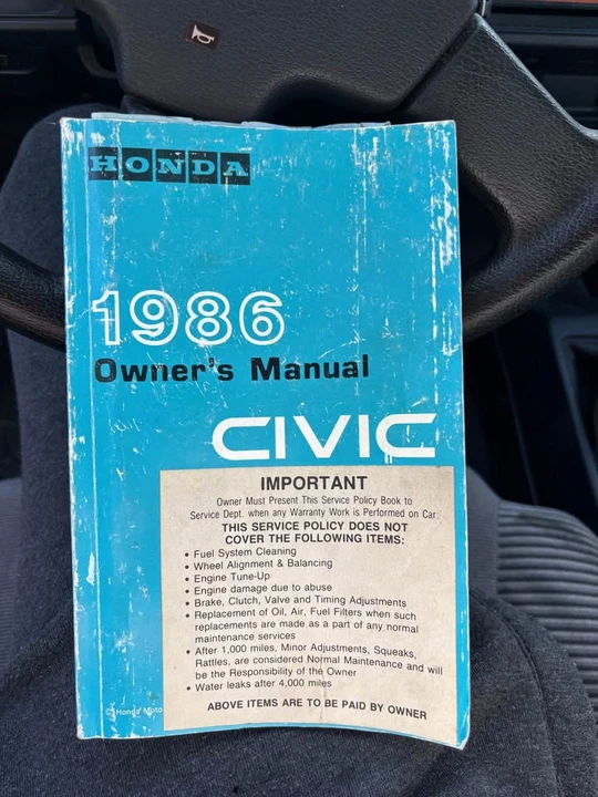 1986 Honda Civic 3rd Gen - Image 16 of 16