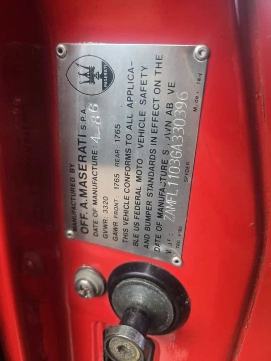 1986 Maserati Biturbo - Image 2 of 5