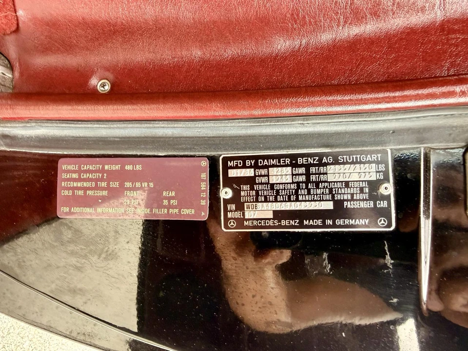 1986 Mercedes-Benz W126 S-Class Sedan - Image 28 of 31