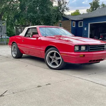 1986 Mercury Capri ASC McLaren Convertible