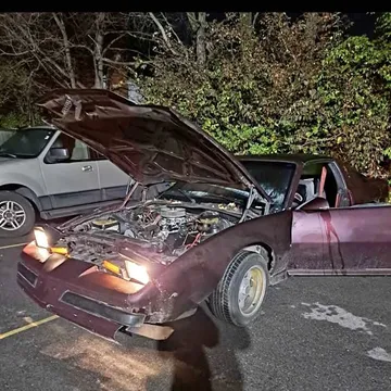 1986 Pontiac Firebird Trans Am Convertible 2D