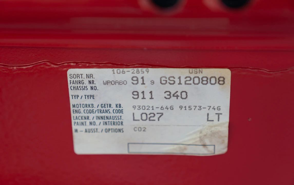 1986 Porsche 911 Carrera 3.2 - Image 27 of 31