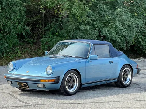 1986 Porsche 911 Carrera Cabriolet