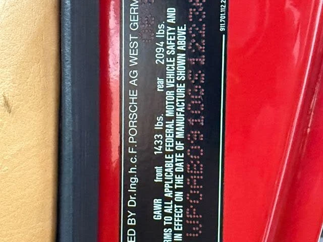 1986 Porsche 911 Carrera 3.2 - Image 27 of 31