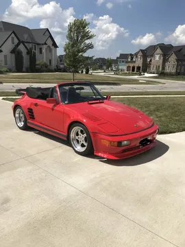 1986 Porsche 911 Slantnose Turbo-look Cabriolet