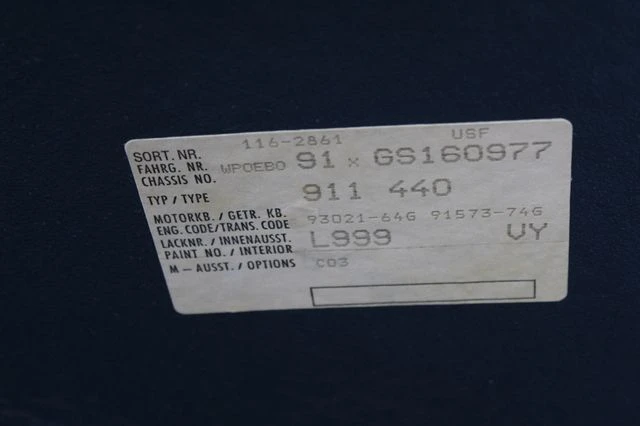 1986 Porsche 911 Carrera 3.2 - Image 16 of 18