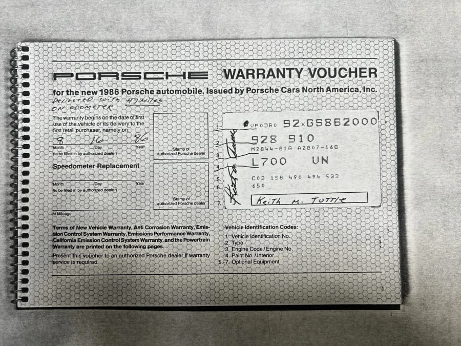 1986 Porsche 928 S - Image 24 of 25