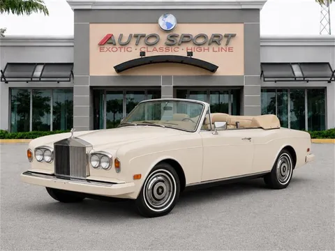 1986 Rolls-Royce Corniche II Convertible