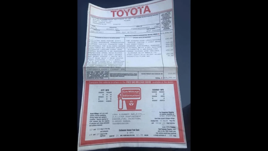 1986 Toyota 4Runner 1st Gen - Image 31 of 31