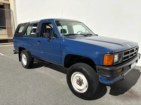 1986 Toyota 4Runner First Generation