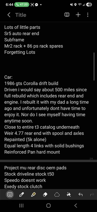 1986 Toyota Corolla AE86 - Image 9 of 13