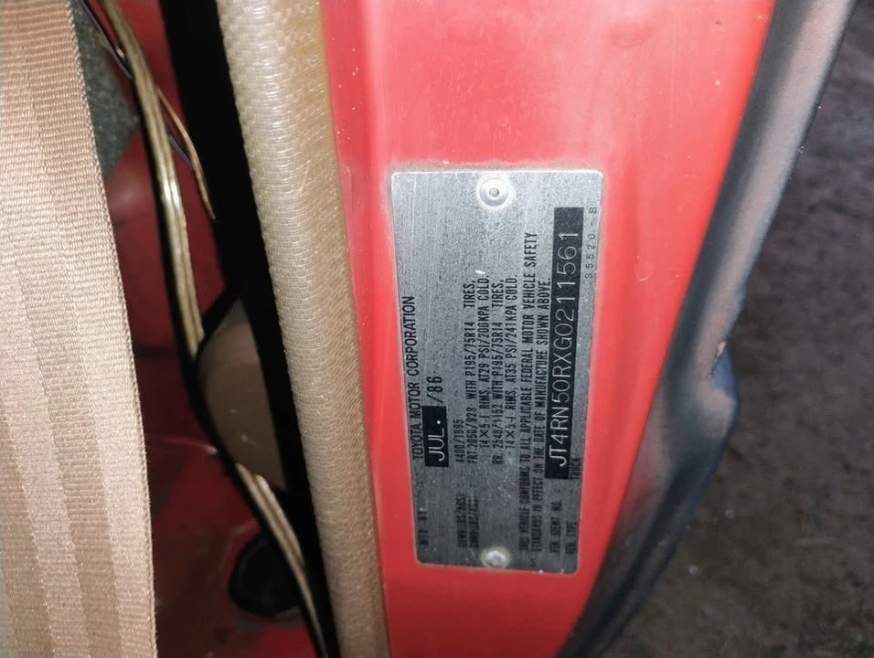 1986 Toyota Corolla AE86 - Image 5 of 6