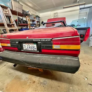 1986 Toyota Celica GT-S Convertible