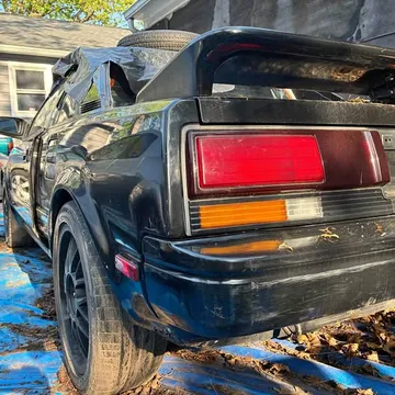 1986 Toyota MR2 · Black
