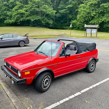 1986 Volkswagen Rabbit Cabriolet