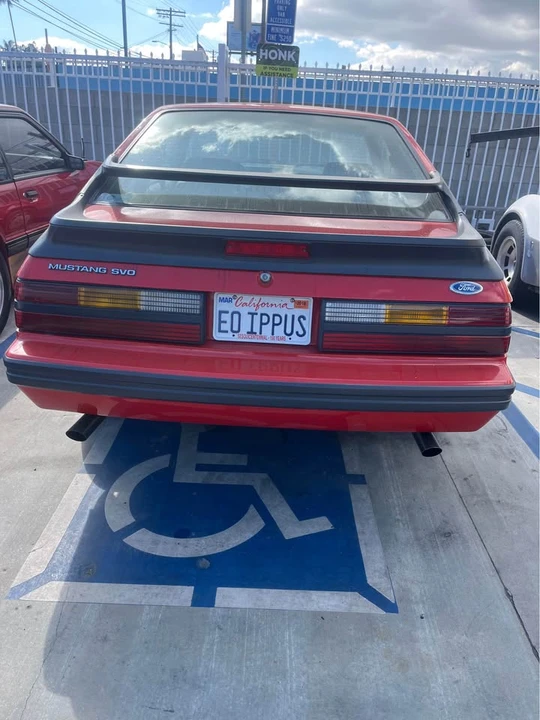 1986 Ford Mustang SVO 3rd Gen - Image 3 of 10