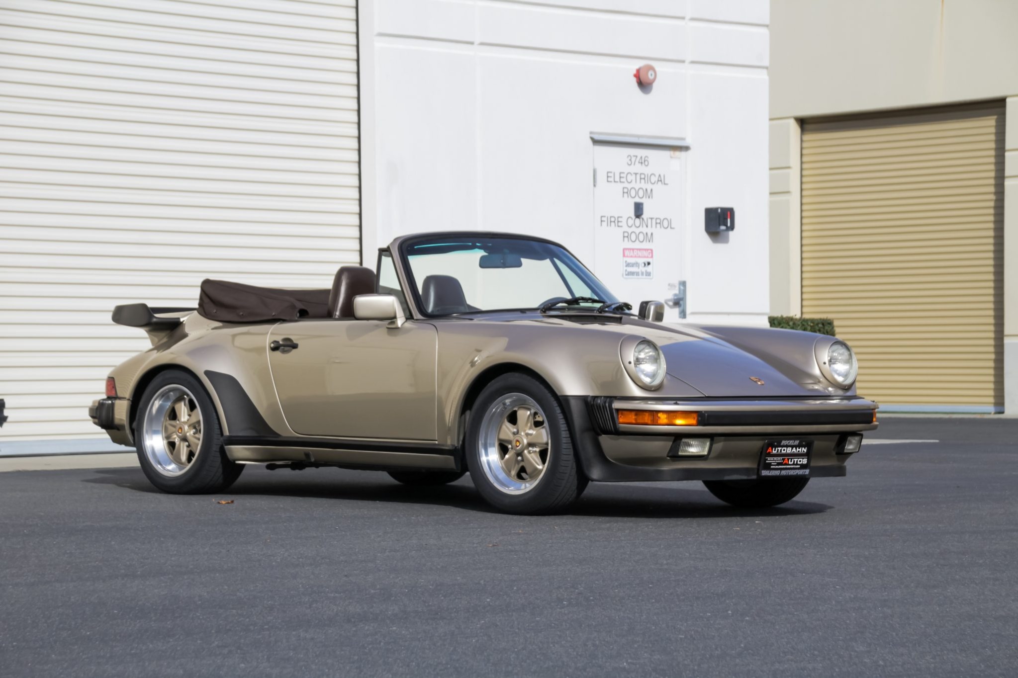 1986 Porsche 911 Carrera Cabriolet M491
