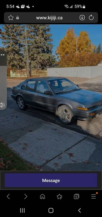 1987 Acura Integra 1st Gen - Image 3 of 10