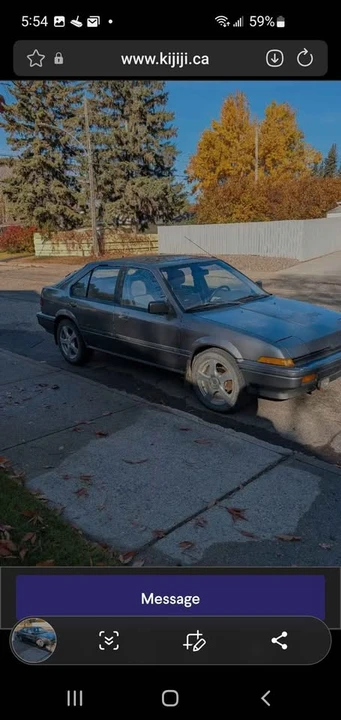 1987 Acura Integra 1st Gen - Image 2 of 10