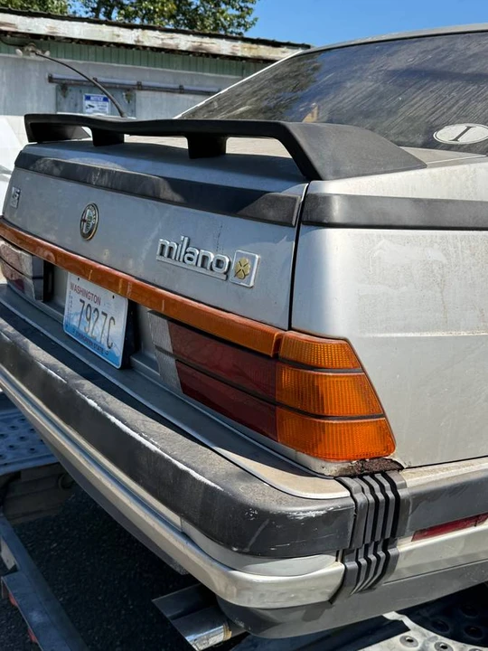 1987 Alfa Romeo 75/Milano - Image 3 of 17