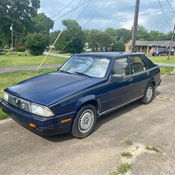 1987 Alfa Romeo Milano 75 Gold