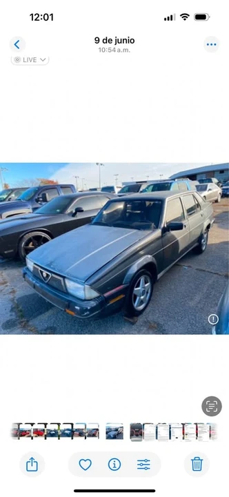 1987 Alfa Romeo 75/Milano - Image 6 of 13