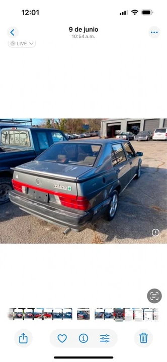1987 Alfa Romeo 75/Milano - Image 5 of 13