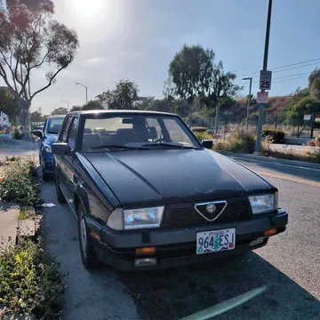 1987 Alfa Romeo Milano Silver
