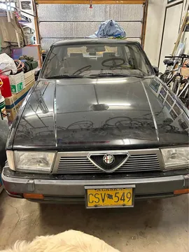 1987 Alfa Romeo Milano Silver