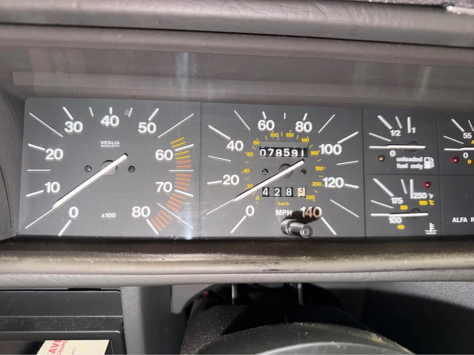 1987 Alfa Romeo 75/Milano - Image 4 of 7