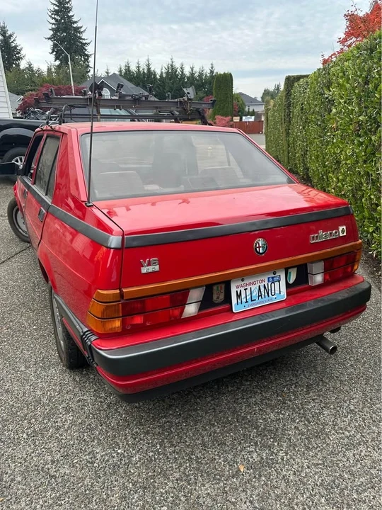 1987 Alfa Romeo 75/Milano - Image 7 of 7