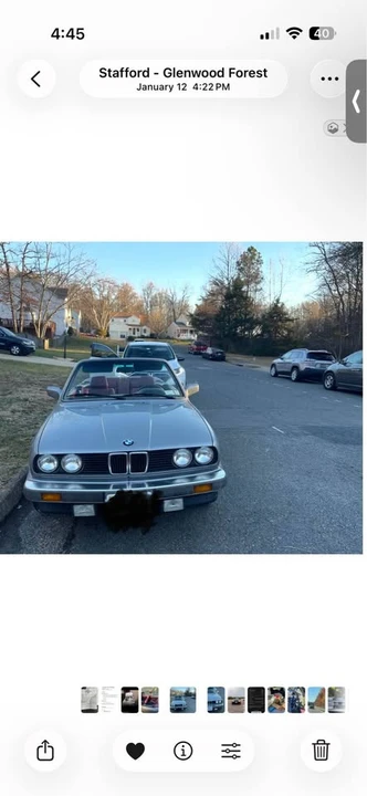 1987 BMW E30 3 Series - Image 2 of 5