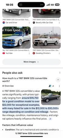 1987 BMW E30 3 Series - Image 21 of 21