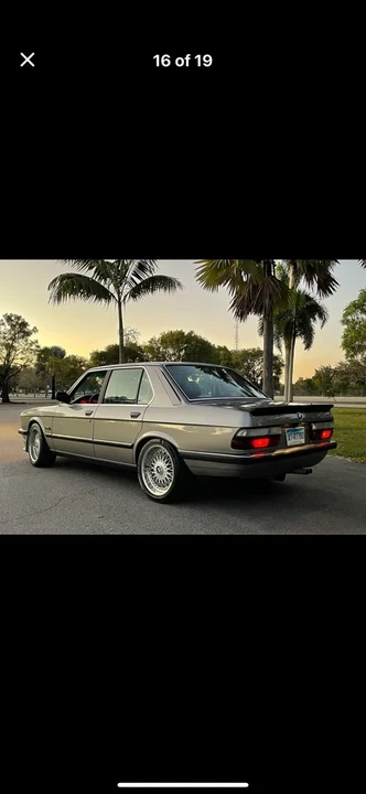1987 BMW E28 5 Series - Image 7 of 16