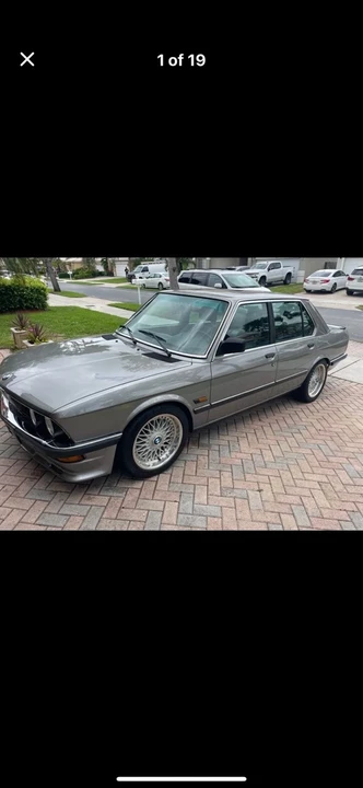 1987 BMW E28 5 Series - Image 2 of 16