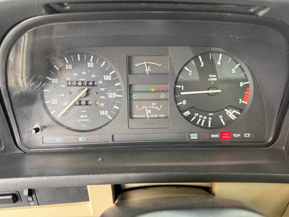 1987 BMW E28 5 Series - Image 9 of 11