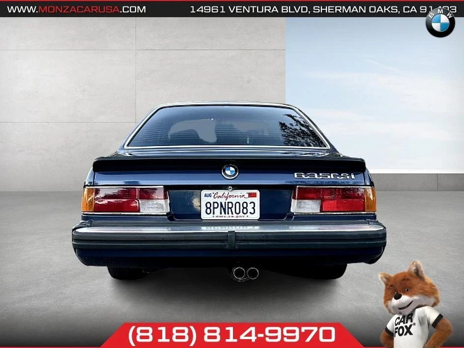 1987 BMW E24 6 Series - Image 6 of 21