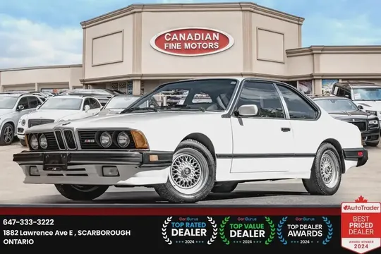 1987 BMW 6 Series M6