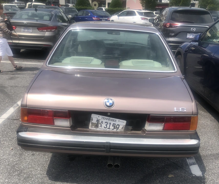 1987 BMW E24 6 Series - Image 6 of 8