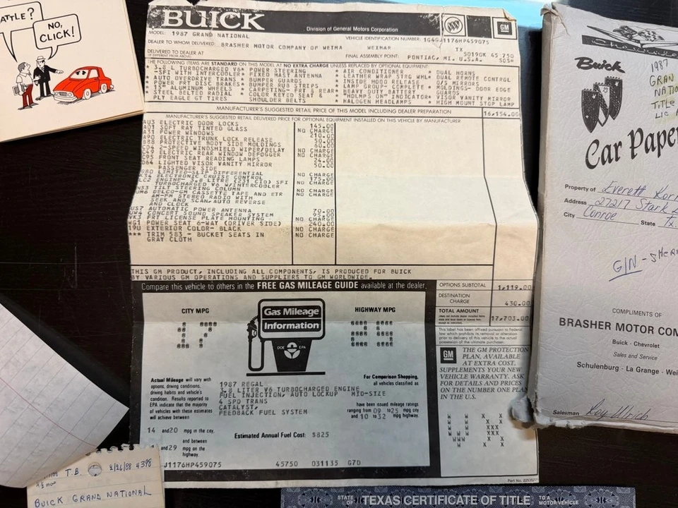 1987 Buick Regal - Image 20 of 21