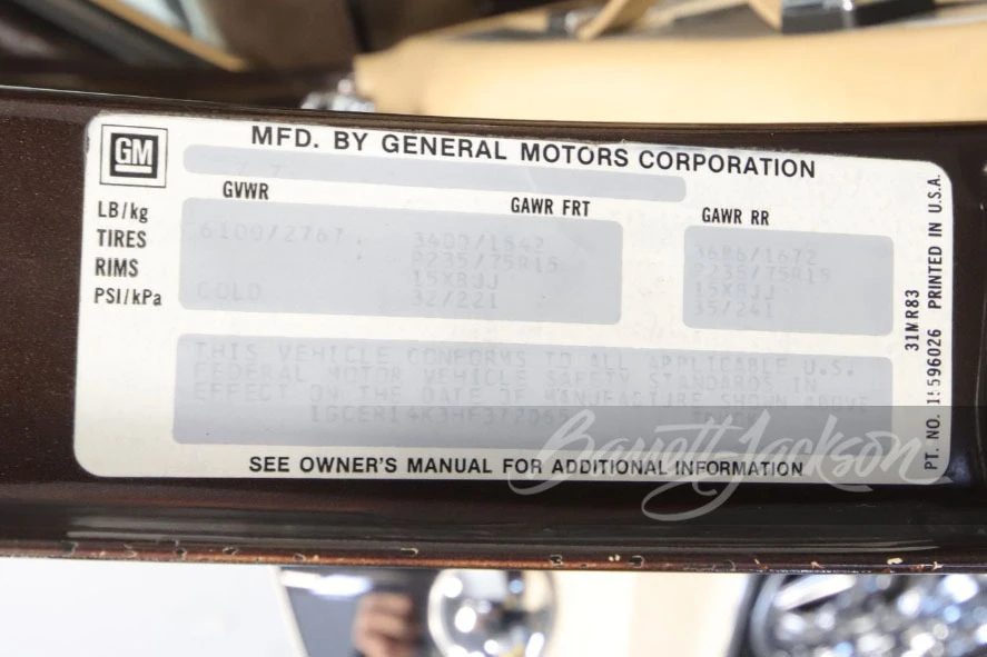 1987 Chevrolet C/K 3rd Gen - Image 5 of 13