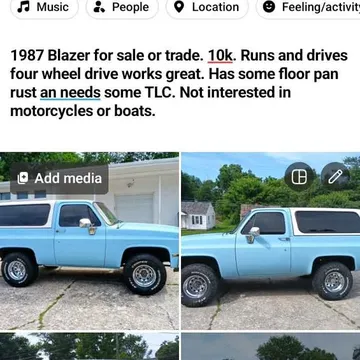 1987 Chevrolet Blazer