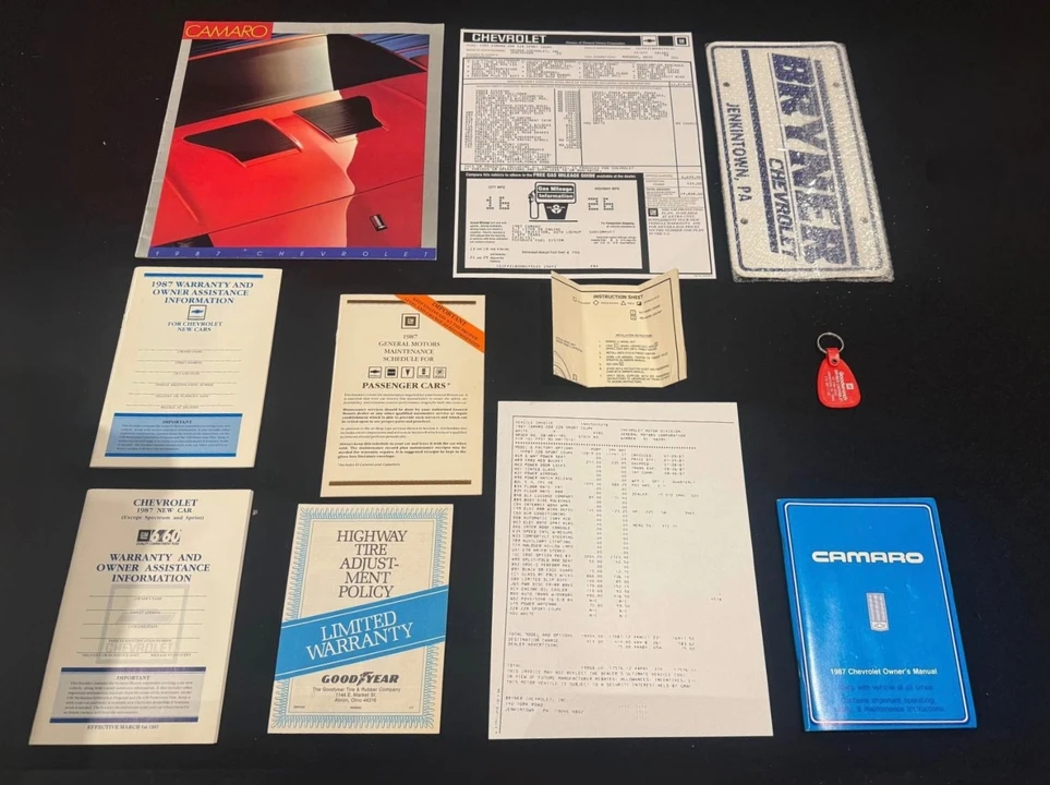 1987 Chevrolet Camaro 3rd Gen - Image 9 of 21