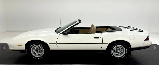 1987 Chevrolet Camaro Convertible