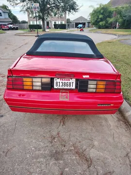 1987 Chevrolet Camaro Z28 Convertible 2D