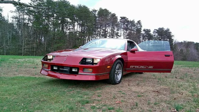 1987 Chevrolet Camaro Z/28 Coupe 2D