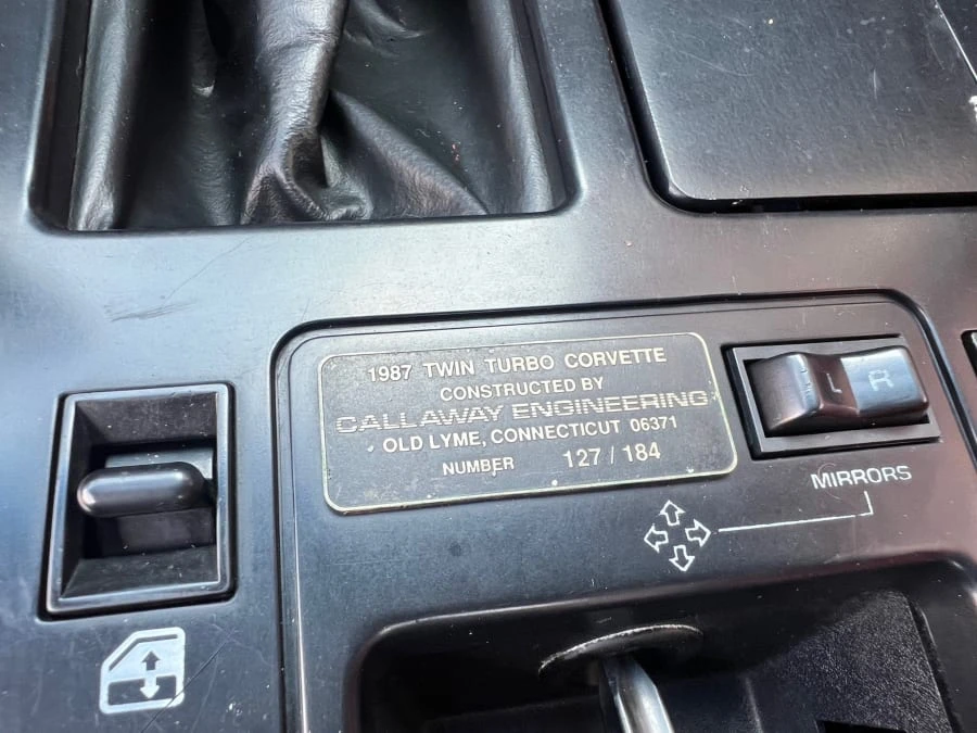 1987 Chevrolet Corvette Callaway - Image 8 of 15