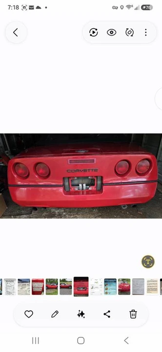 1987 Chevrolet Corvette C4 - Image 2 of 4
